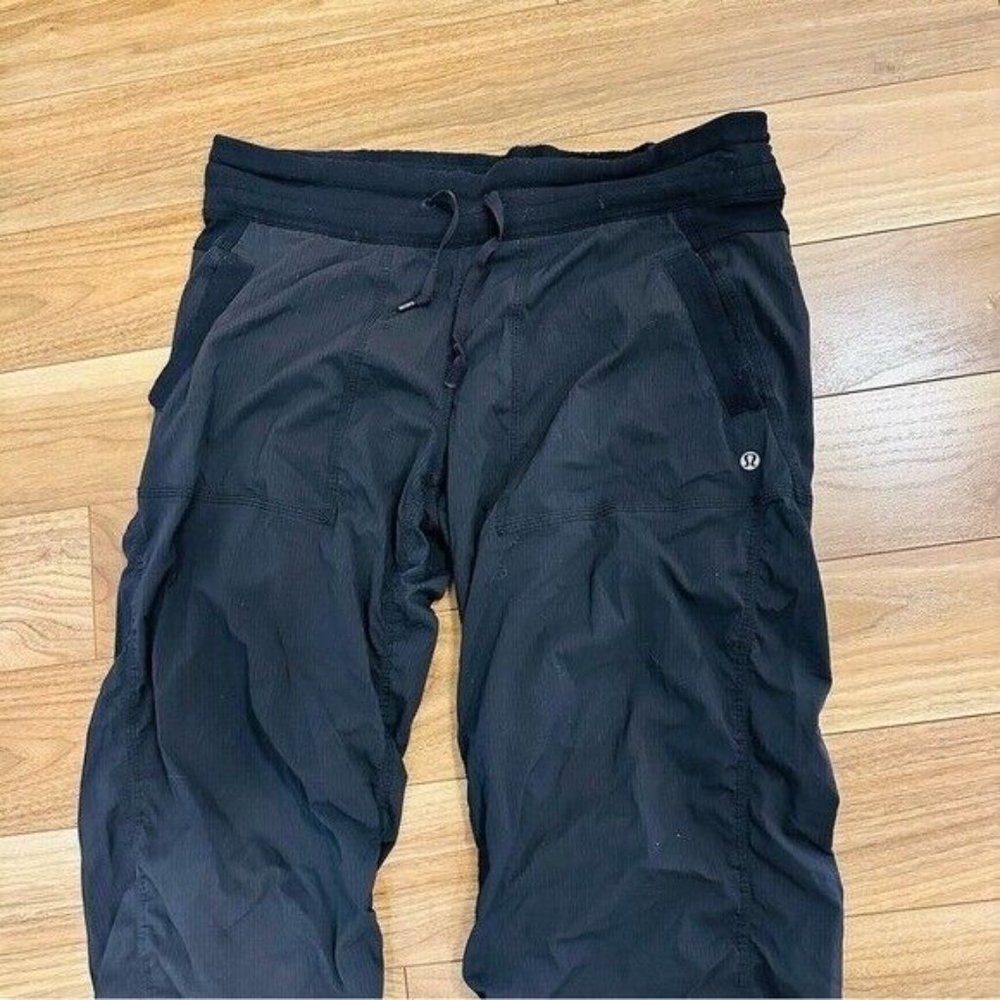 Lululemon Dance Studio Pants in Black, size 10 Tall 34” - Picture 5 of 10